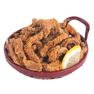 DEEP FRIED SALMON SKIN