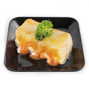 FRIED TOFU WITH MISO DRESSING