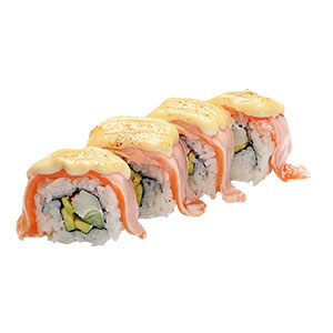 GARLIC SALMON ROLL