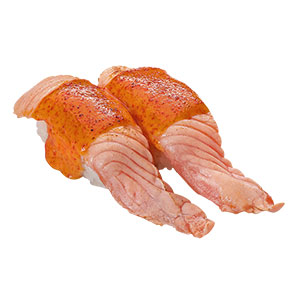SEARED SALMON WITH SPICY MAYO