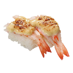 SHRIMP WITH GARLIC CHEESE