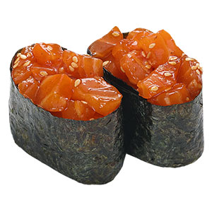 SPICY SALMON GUNKAN